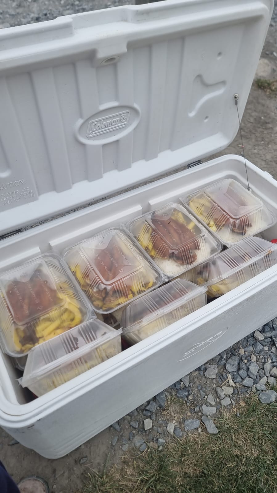 Servicio de delivery de trucha de Laguna Canrash